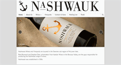 Desktop Screenshot of nashwaukvineyards.com.au